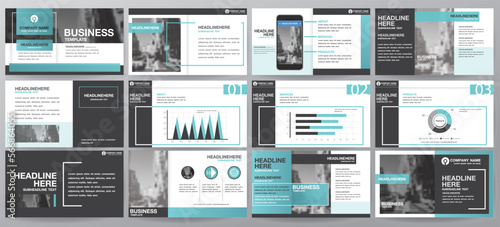 blue and black abstract elements for info graphics on a white background. Presentation templates. Use in presentation, flyer and leaflet, corporate report, marketing, advertising, annual report