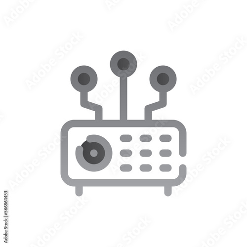safebox two tone gradient icon
