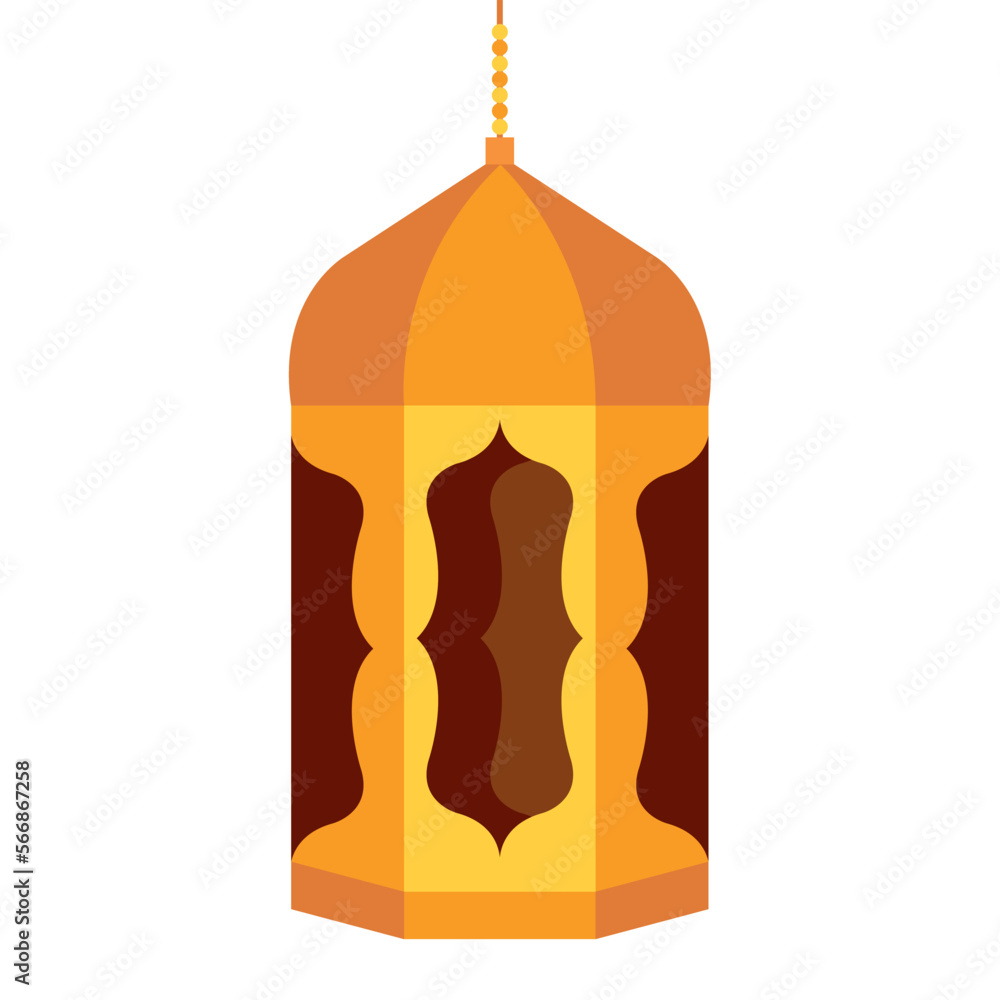 Obraz premium golden arabic lamp