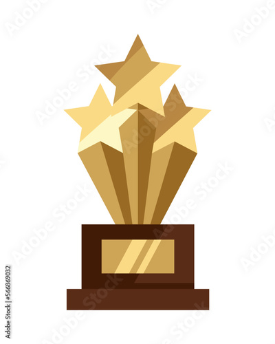 cinematographic award with stars