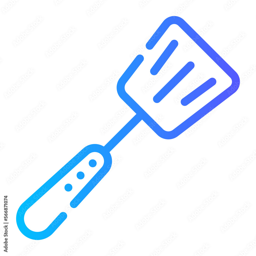 spatula gradient icon spatula gradient icon