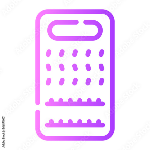 grater gradient icon