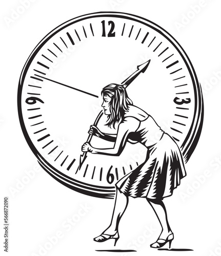 holding back the hands of time