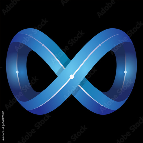 abstract infinity symbol
