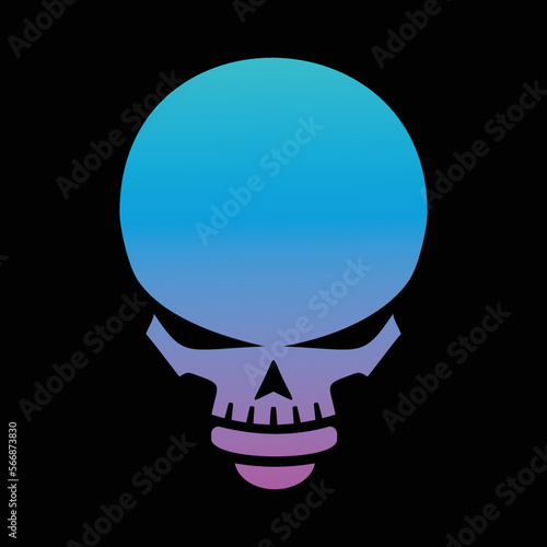 skull and bulb logo