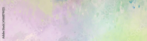 Abstract colorful watercolor background for banner design. 