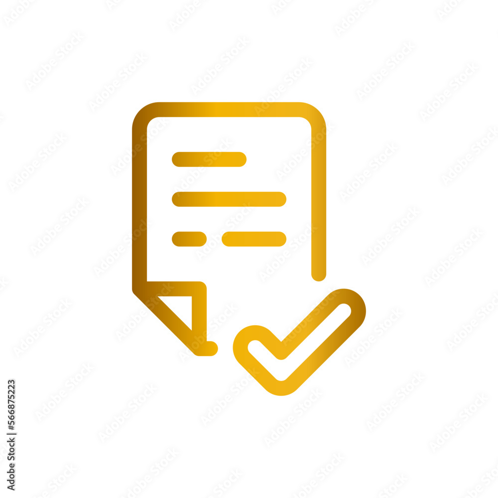 verification gradient icon verification gradient icon