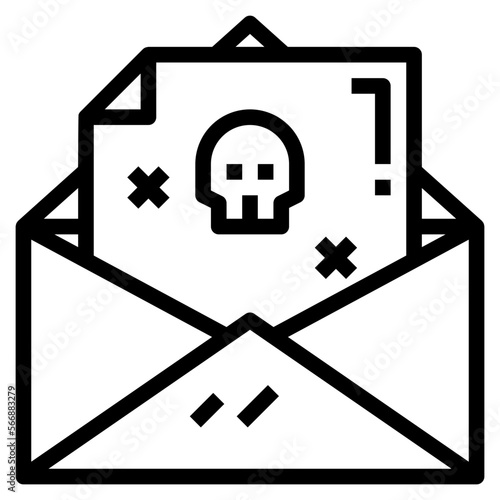 letter line icon style
