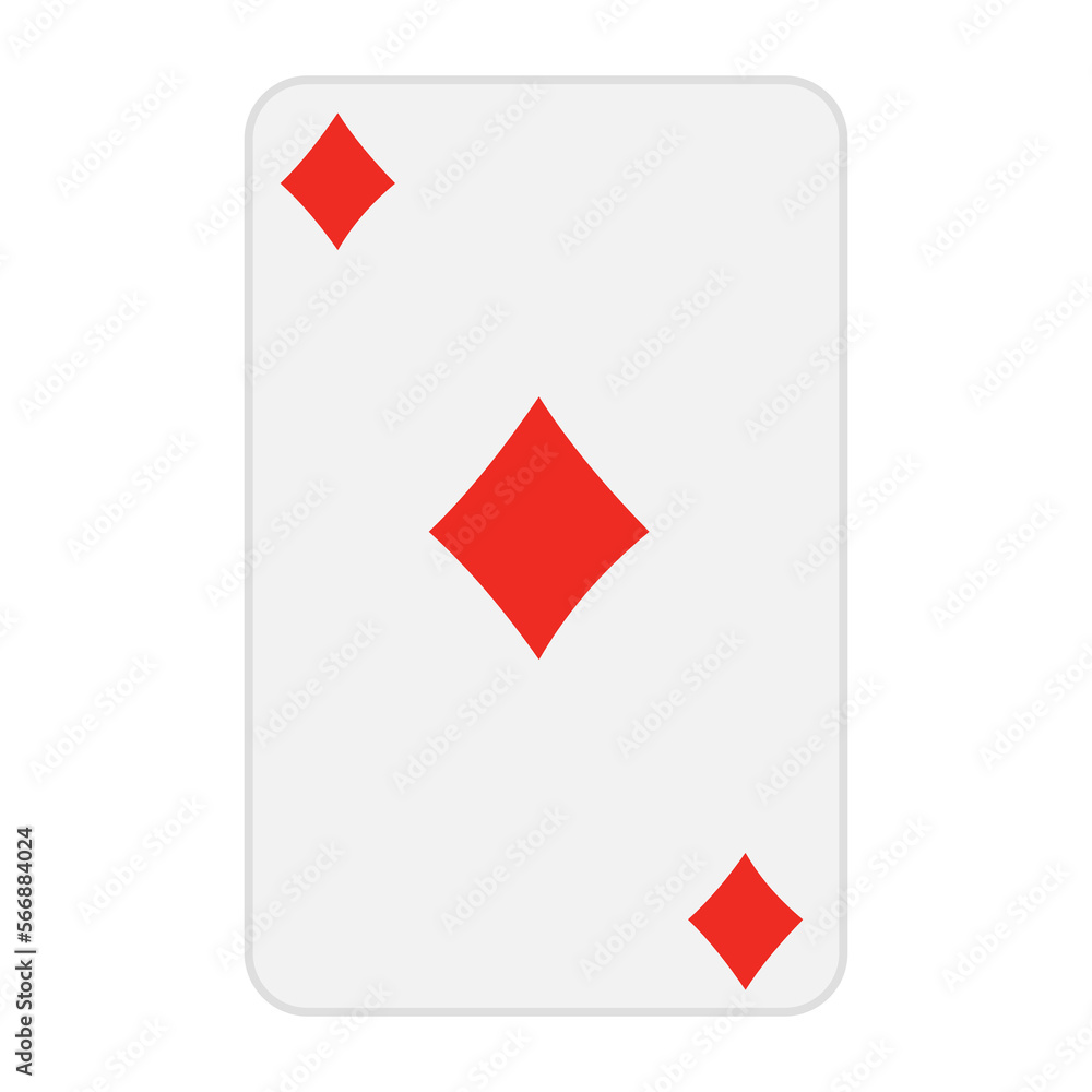 Ace card suit on transparent background. Ace card suit on transparent background.