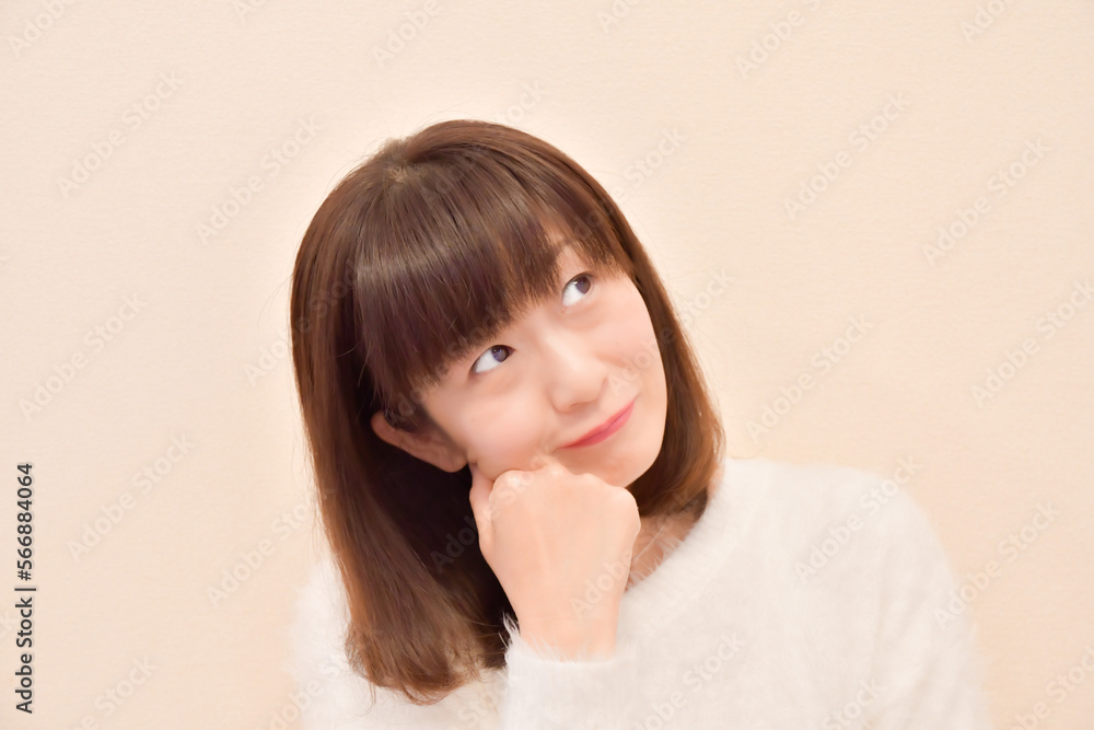 Facial expressions of beautiful Japanese middle-aged women's emotions. Facial expressions of beautiful Japanese middle-aged women's emotions.