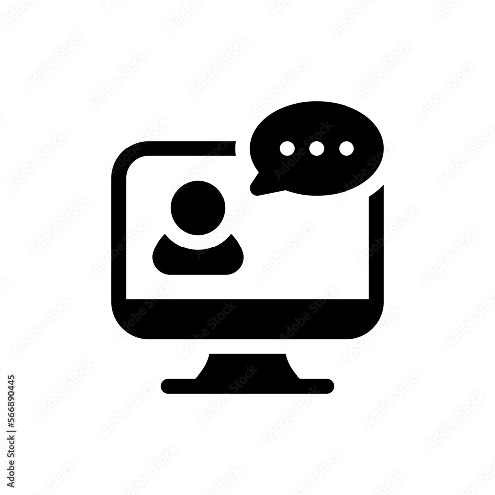 interview glyph icon interview glyph icon