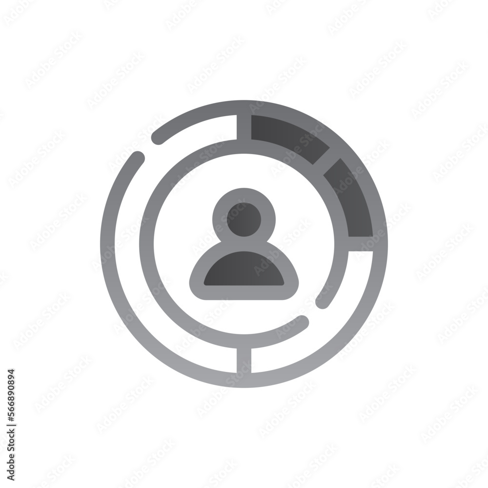 skills two tone gradient icon skills two tone gradient icon