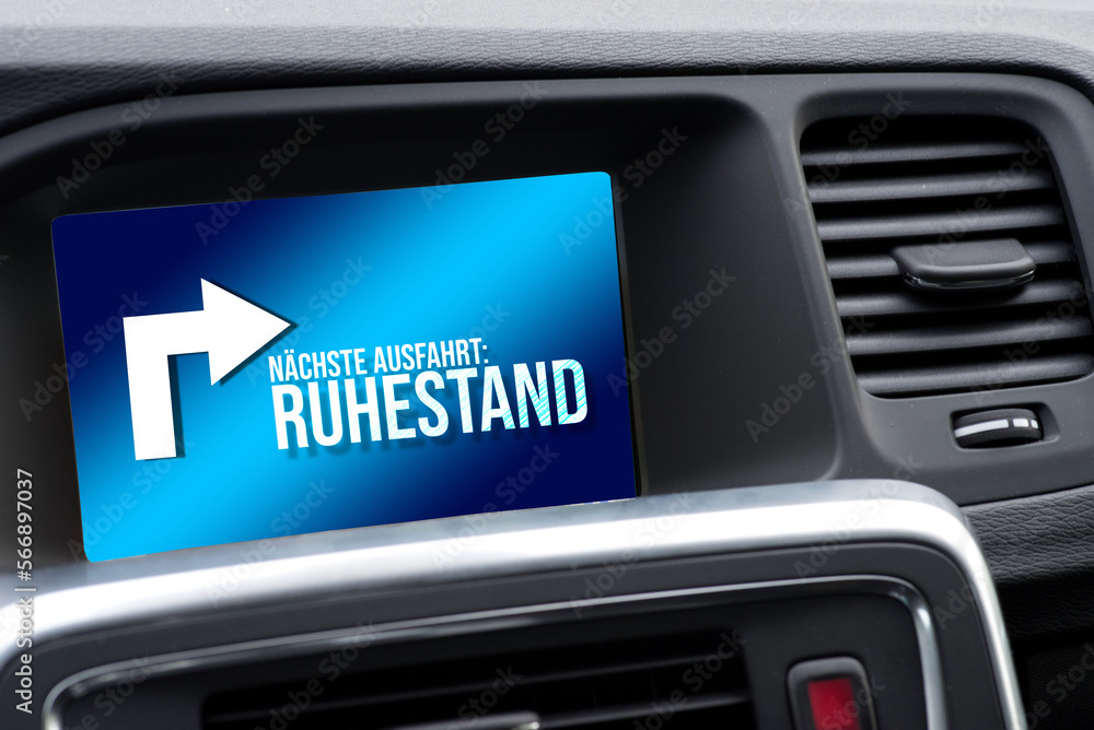 Adesivo Per Auto 'Legende Im Ruhestand' (Leggenda In Pensione) Colore Oro, Dimensioni 210x100 Mm. Realizzato In Pellicola Resistente Ai Raggi UV E All'autolavaggio. Per Superfici Lisce.