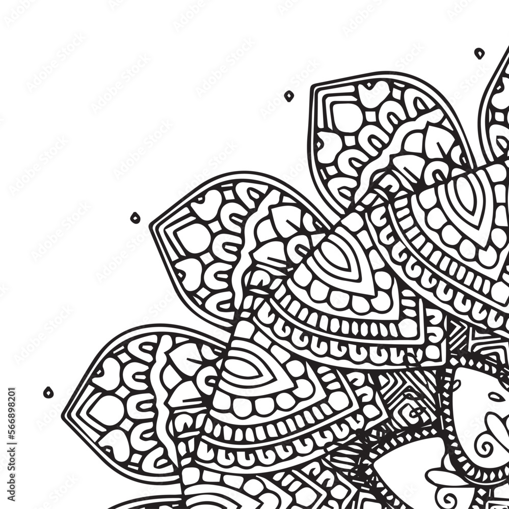 Mandala Pattern Vector abstract . Art on the wall. Coloring book Lace pattern The tattoo. Design for a wallpaper Paint shirt and tile hanna Design, Decorative circle ornament in ethnic oriental style Mandala Pattern Vector abstract . Art on the wall. Coloring book Lace pattern The tattoo. Design for a wallpaper Paint shirt and tile hanna Design, Decorative circle ornament in ethnic oriental style