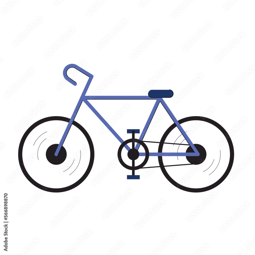 simple bicycle isolated vector illustration
simple bicycle isolated vector illustration