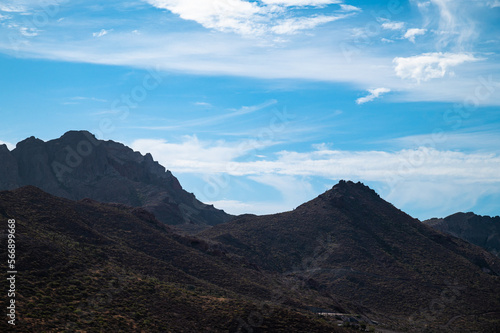 Mountain behind tecolote  La Paz  Baja California sur  Mexico