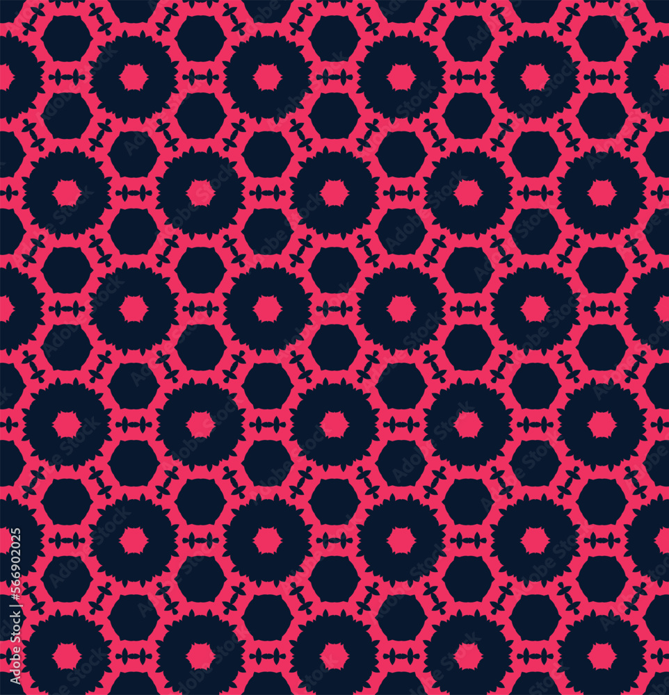 Abstract medley geometric pattern. A seamless background, vintage texture.	

