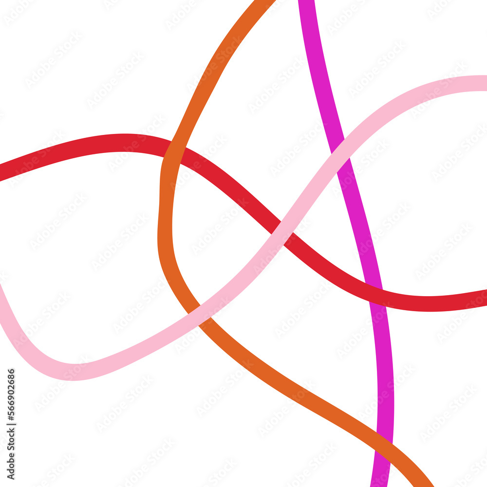 Pink Orange Grid Lines Transparent Pink Orange Grid Lines Transparent