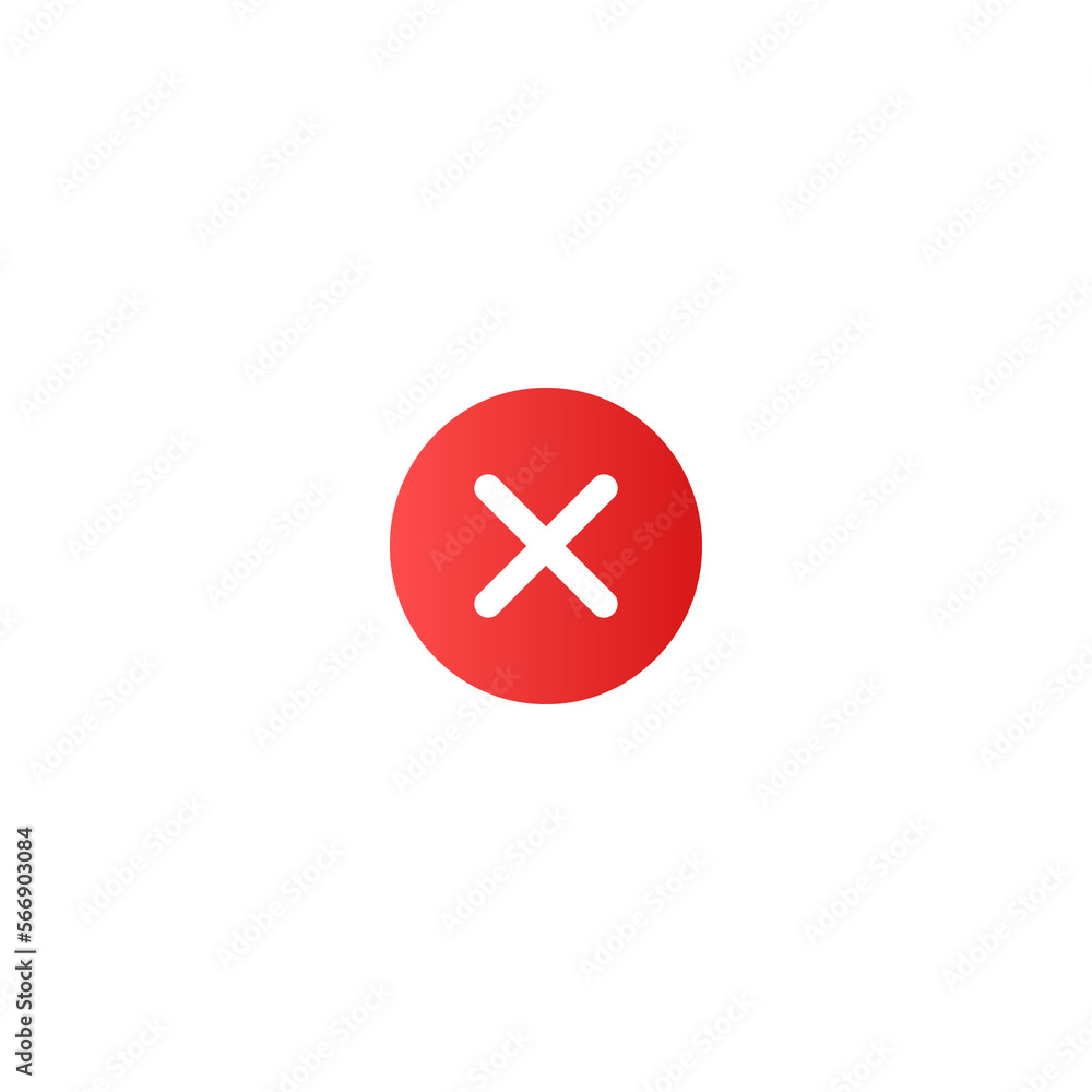 Red cross mark png realistic symbol Red cross mark png realistic symbol