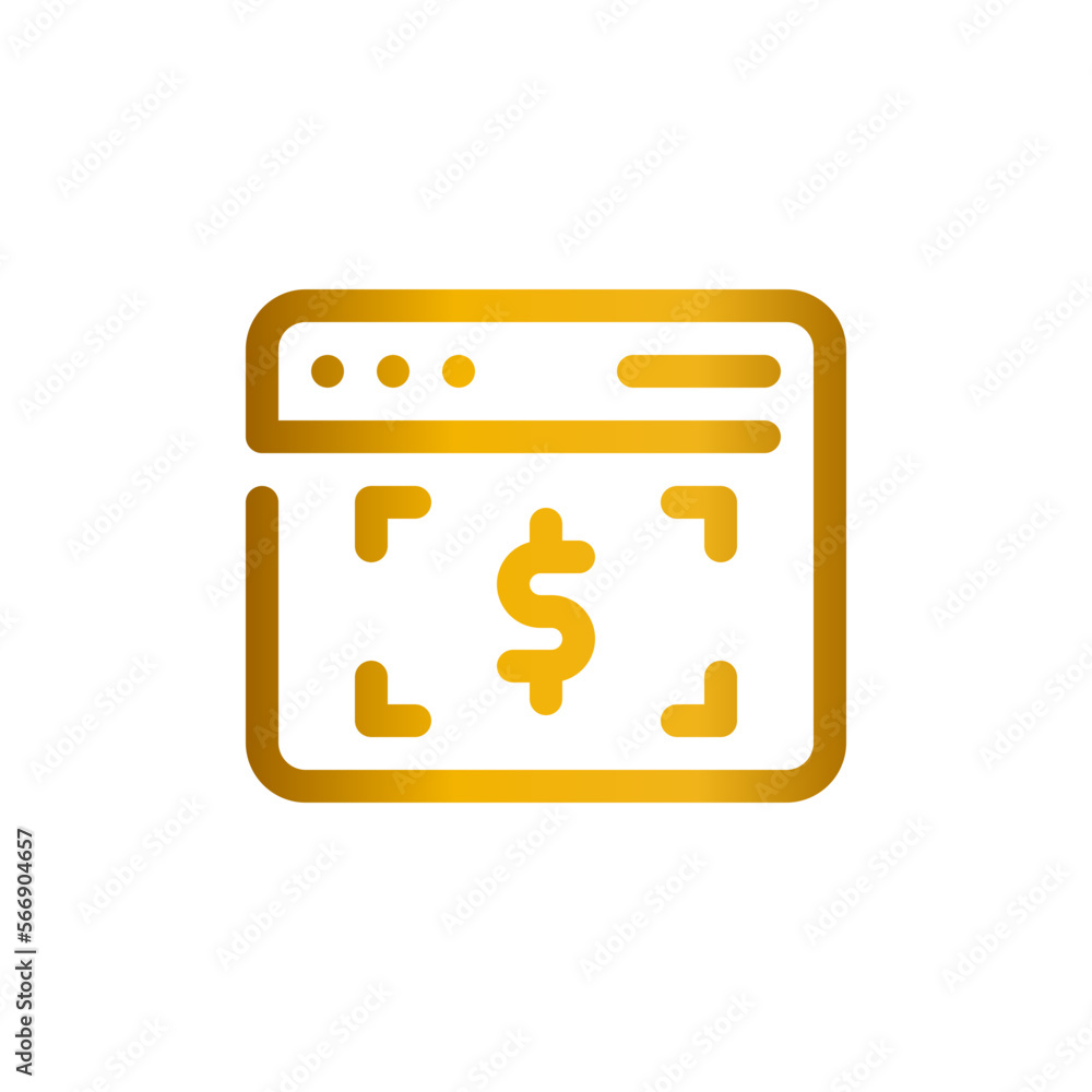 website gradient icon website gradient icon