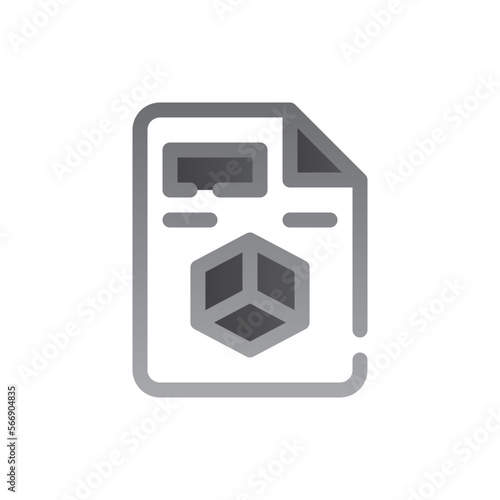 ledger two tone gradient icon