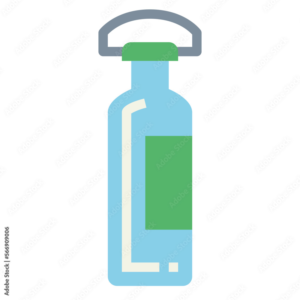 bottle flat icon style bottle flat icon style