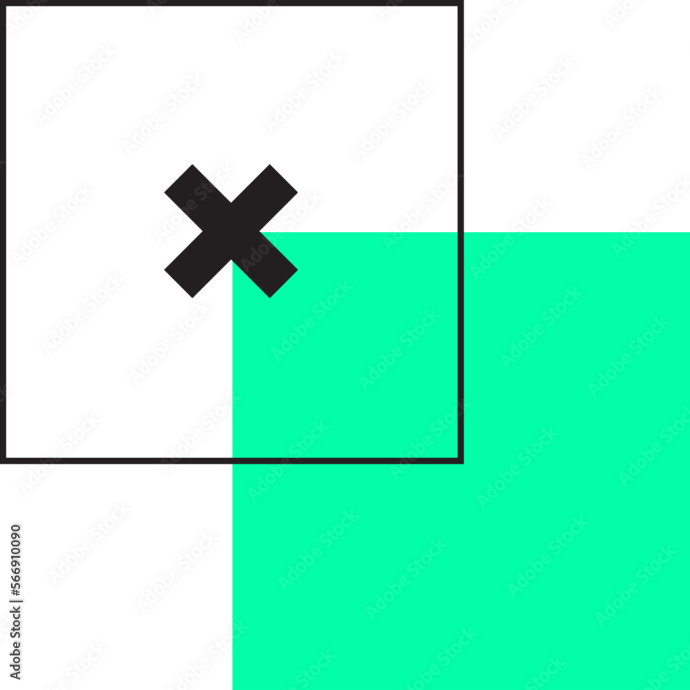 Obraz premium Memphis Combined Element 