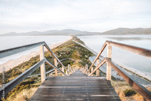 Vászonkép The Stairway - Bruny Island Tasmania