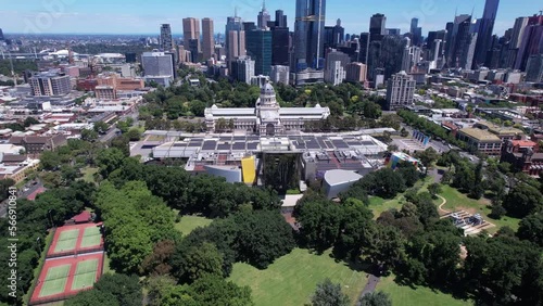 Melbourne Museum, Royal exhibition building and Charlton Gardens Melbourne photo