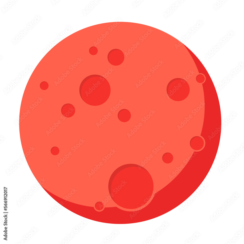 Mars illustration Mars illustration