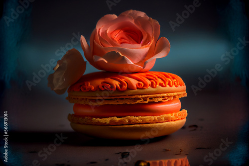 IA générative Macaron photo