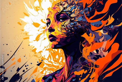 Benevolence Abstract Art (generative AI)