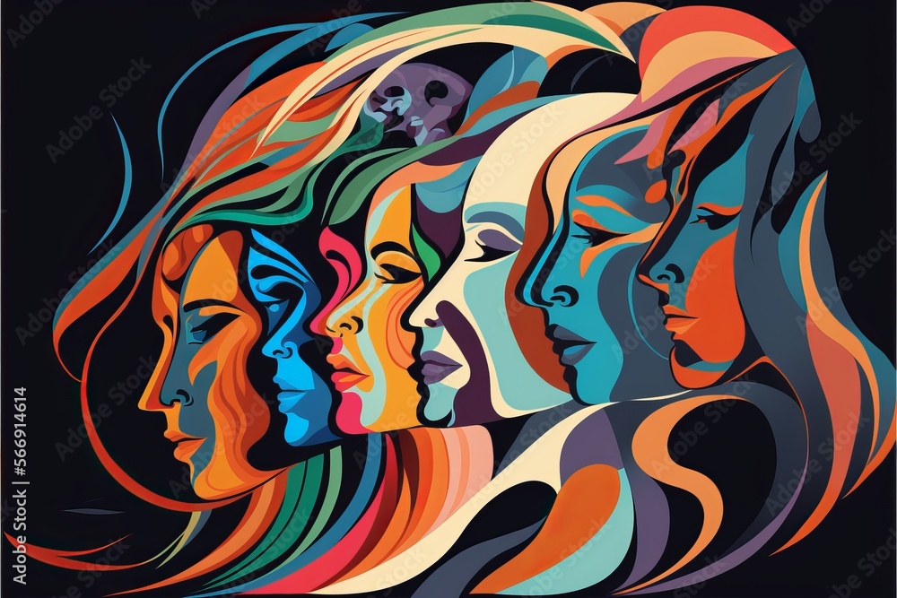 Diversity Abstract Art (generative AI) Diversity Abstract Art (generative AI)