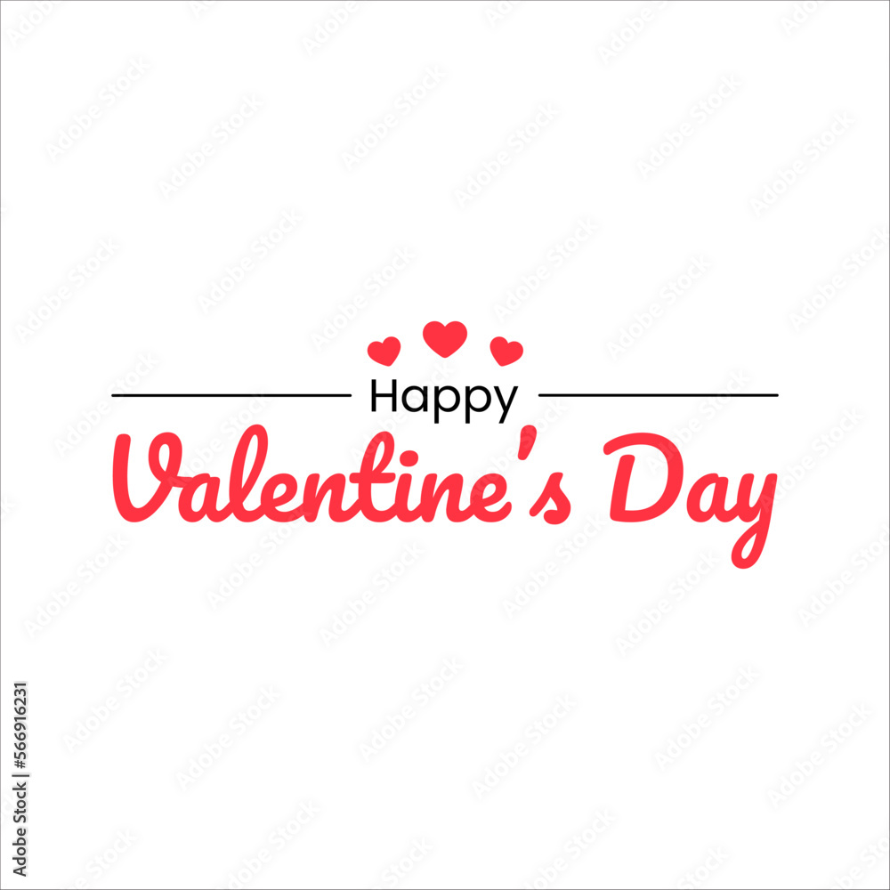 Valentine`s Day Letttering Valentine`s Day Letttering