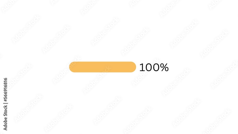 100 % Progress bar for business and education 100 % Progress bar for business and education