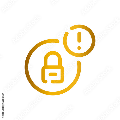 blocking gradient icon
