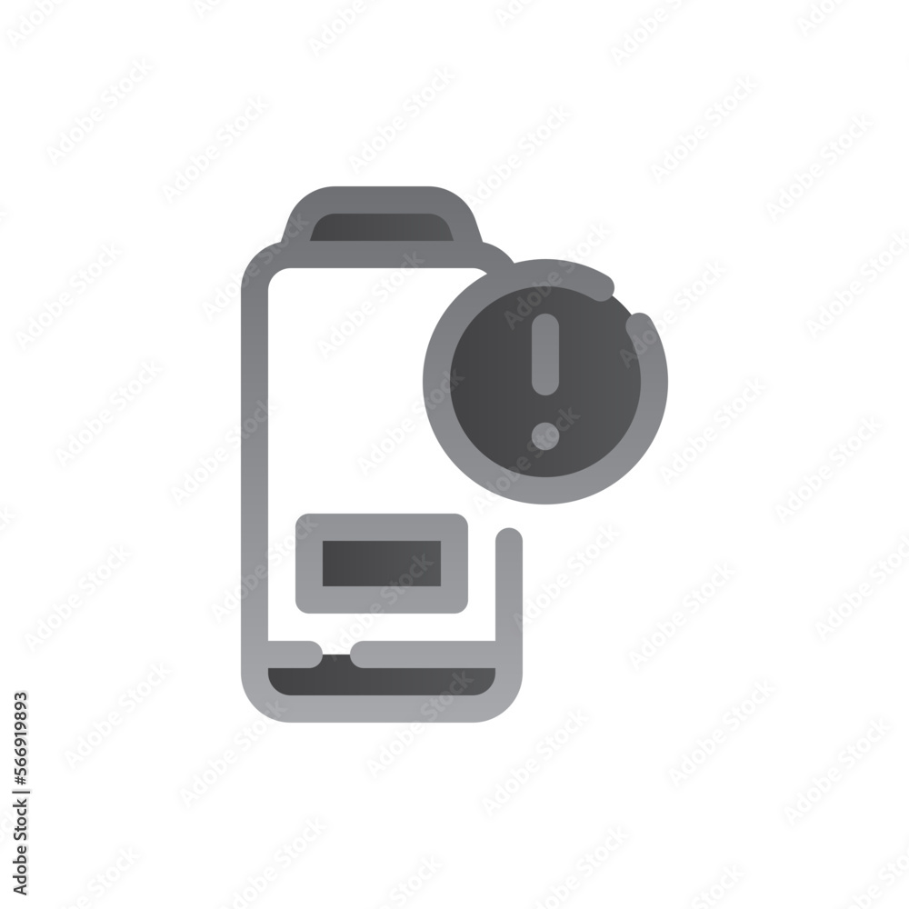 battery two tone gradient icon battery two tone gradient icon