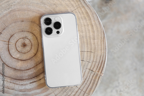 iPhone 14 clear case mockup
