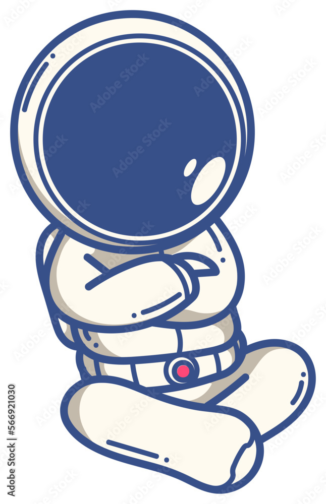 Space Sticker Astronaut Space Sticker Astronaut