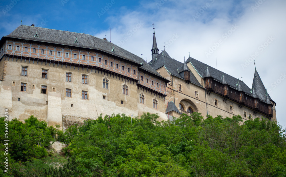 view of the castle