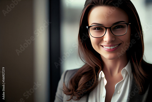 portrait of a smiling business Woman