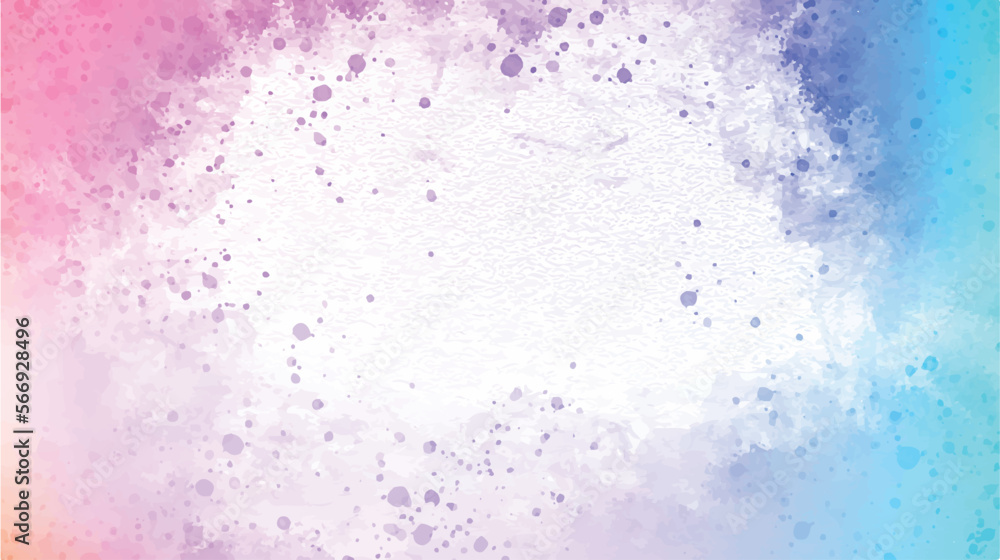 Fototapeta premium Watercolor stains abstract background
