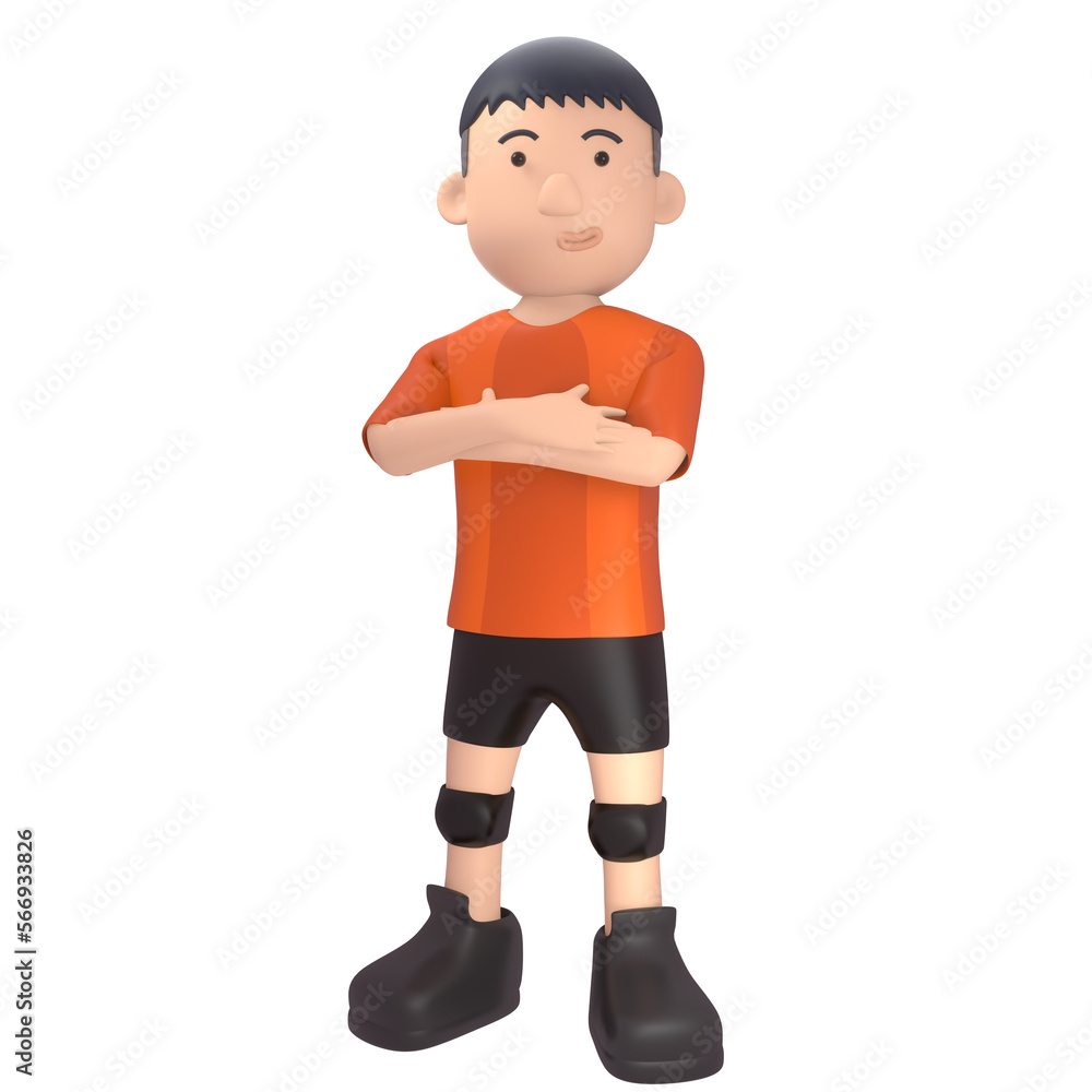 athlete sport male 3d illustration. an athlete who won an international level award athlete sport male 3d illustration. an athlete who won an international level award