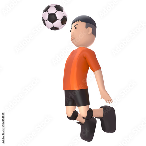 athlete sport male 3d illustration. an athlete who won an international level award