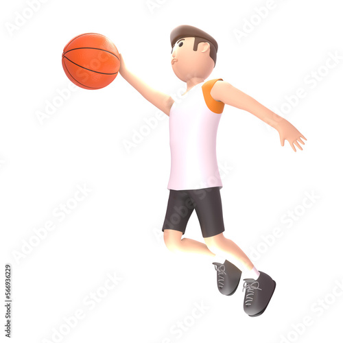 athlete sport male 3d illustration. an athlete who won an international level award