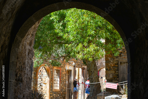 Festungsinsel Spinalonga (Kalydon) in Elounda, Agios Nikolaos, Kreta (Griechenland) photo