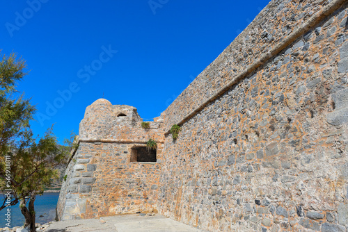 Festungsinsel Spinalonga  Kalydon  in Elounda  Agios Nikolaos  Kreta  Griechenland 