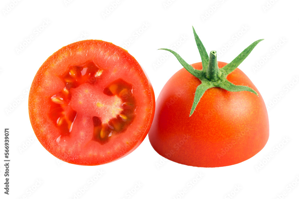 Fresh tomato isolated on transparent background. PNG format
Fresh tomato isolated on transparent background. PNG format