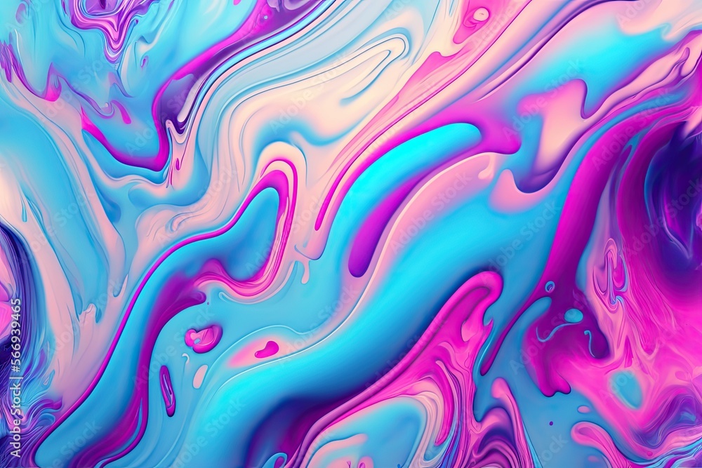 blue and pink gradient, liquid marble abstract background, generative ai composite blue and pink gradient, liquid marble abstract background, generative ai composite