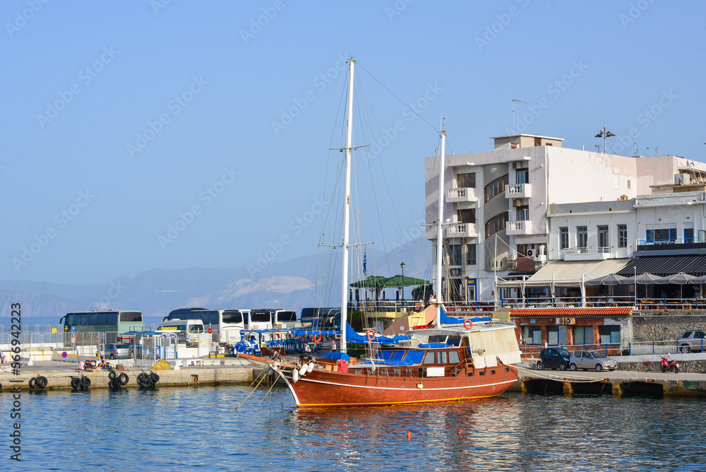 Hafen von Agios Nikolaos, Kreta (Griechenland)
